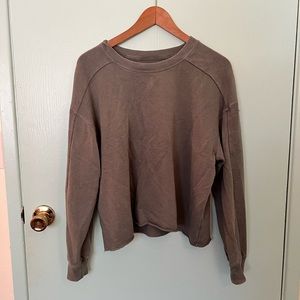 Aerie Dark Teal Crewneck